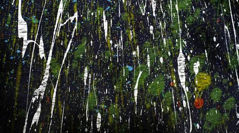 Blurred abstract multicolor random dynamic draw paint pattern background Stock Photos