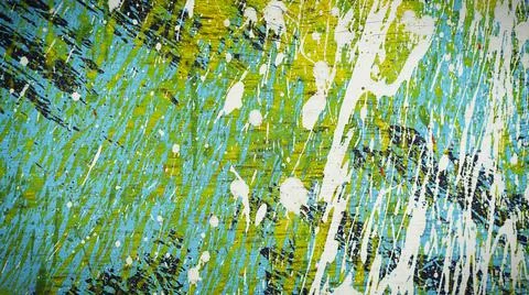 Blurred abstract multicolor random dynamic draw paint pattern background Stock Photos