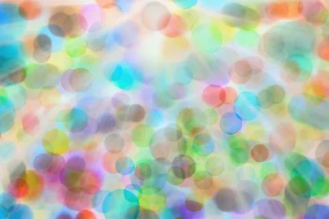 Blurred abstract pattern - light circle background Stock Illustration