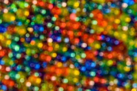 Blurred and abstract multicolored pattern. Bokeh background Stock Photos