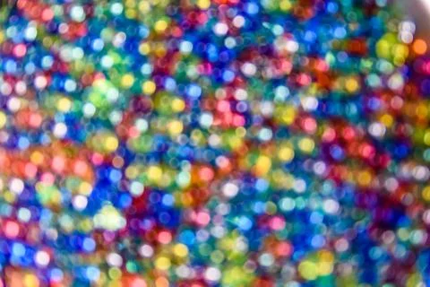 Blurred and abstract multicolored pattern. Bokeh background Stock Photos