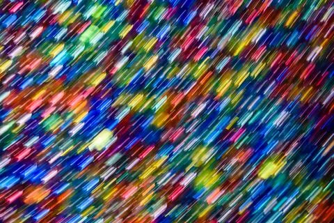 Blurred and abstract multicolored pattern. Motion background Stock Photos