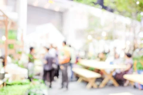 Blurred background : Blur co-working space, casual style, teamwork meeting co Stock Photos