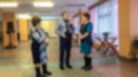 Blurred background with bokeh elements in a creative story about interpersona 스톡 사진