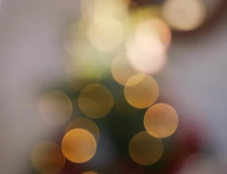 Blurred background bokeh of the light of an evening at home Stock Photos