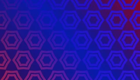 Blurred Background. Futuristic Template. Original Interior Background In Tria Stock Illustration