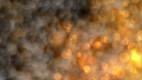Blurred background of gold and brown circles. Stock Footage 308906528
