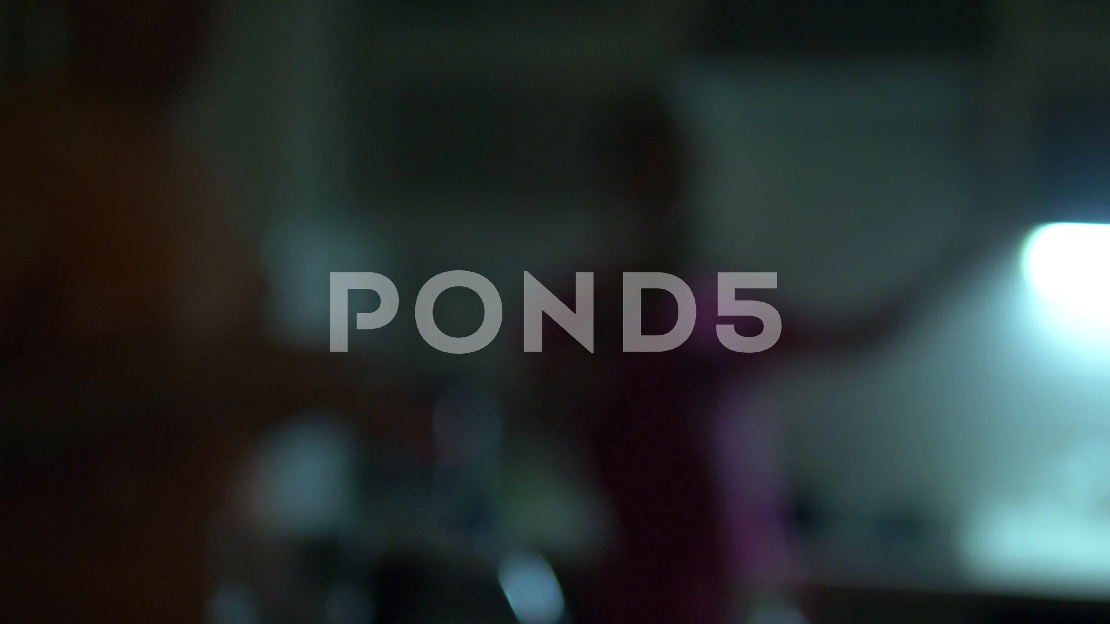 blurred background. home party concept. ... | Stock Video | Pond5