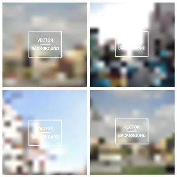 Blurred background Stock Illustration