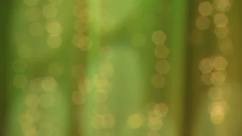 Blurred background of meteoric multi colored garland. Stock Footage 218609929