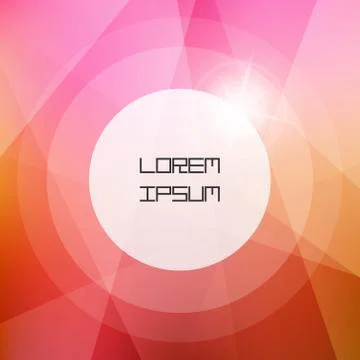 Blurred background. Modern pattern. Vector illustration with place for text. Stock Illustration