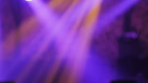 Blurred background of multi-colored rays of spotlights Stock Footage 120282052