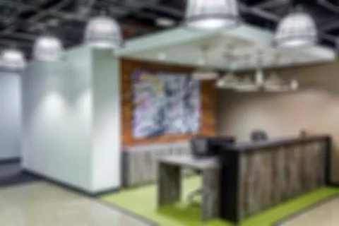 Blurred background oficce Stock Photos