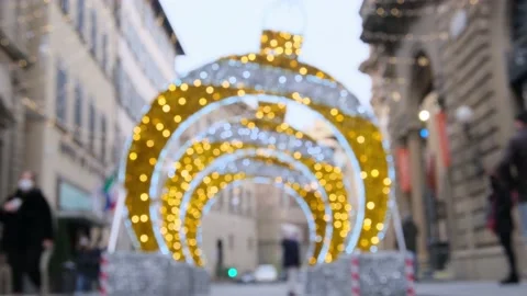 Blurred background people in the street Stock Footage 145020691