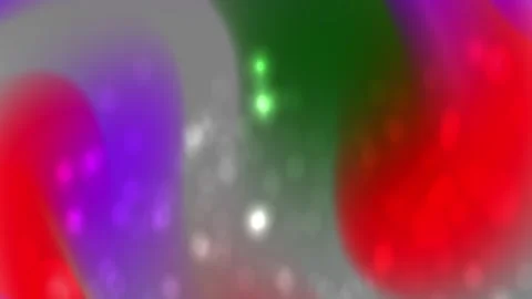 Blurred background with red, green, purple, white circles Stock Footage 290146957