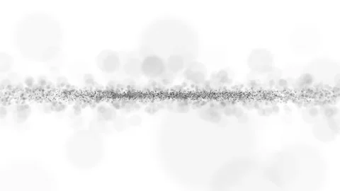 Blurred background with shiny snowflakes Stock Footage 134033823