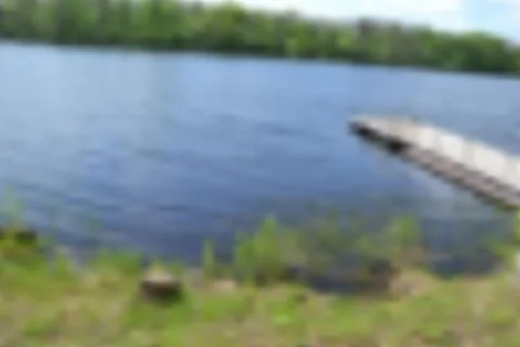 Blurred background of a summer landscape Stock Illustration