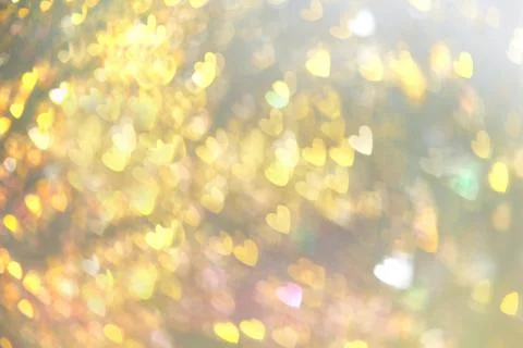 Blurred background in yellow tones . Stock Photos