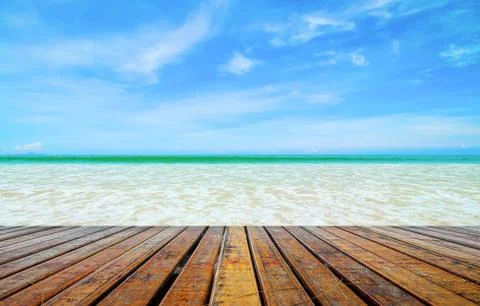 Blurred beautiful beach  Stock Photos