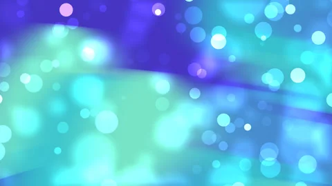 Blurred blue and green background with light circles. 4k Animation Video stock 280626844