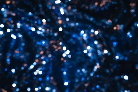 Blurred blue bokeh background Stock Photos