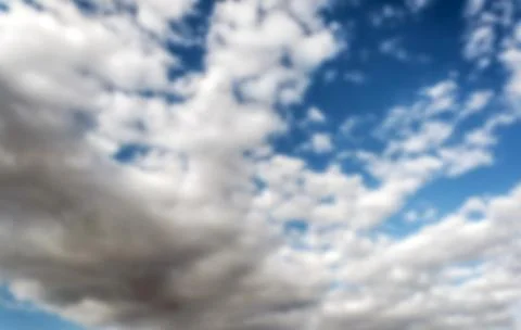 Blurred blue sky white cloud background 스톡 사진