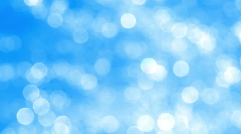 Blurred Blue Sparkles Background Stock Footage 44239867