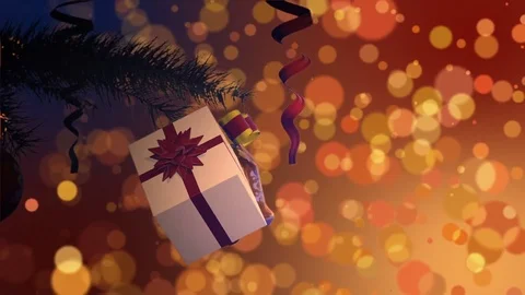 Blurred Bokeh Background and tree Stock Footage 69821172