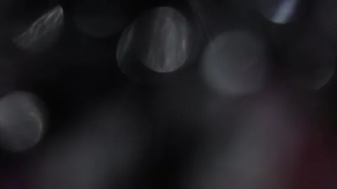 Blurred bokeh background with shiny lights overlay Vidéo 318361248