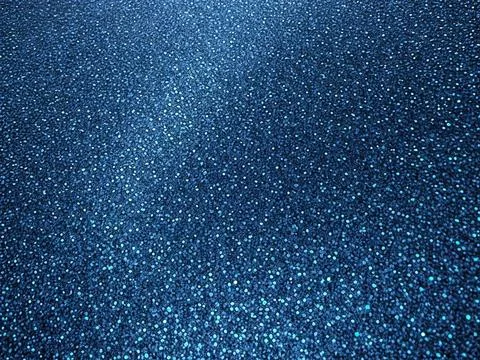 Blurred bokeh light on dark blue background. Stock Illustration