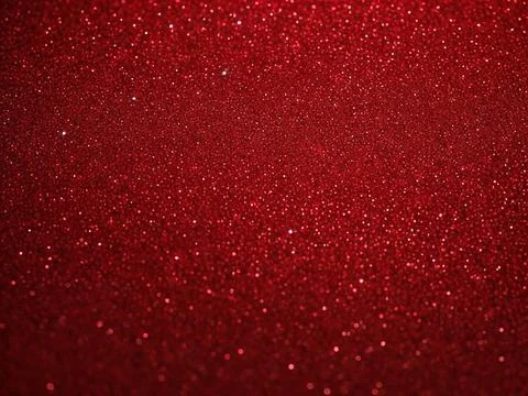 Blurred bokeh light on dark red  background. Stock Illustration