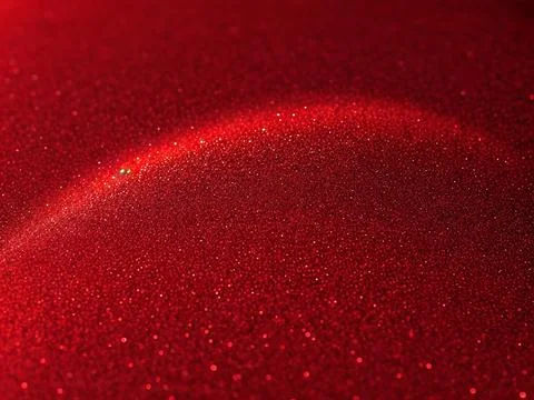 Blurred bokeh light on dark red  background. Stock Illustration