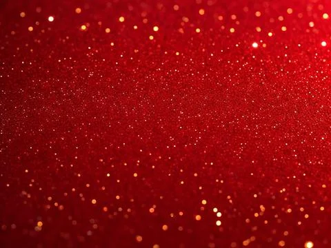 Blurred bokeh light on dark red  background Illustrazione stock