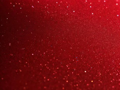 Blurred bokeh light on dark red  background Stock Illustration