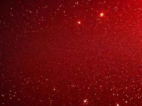 Blurred bokeh light on dark red  background Stock Illustration