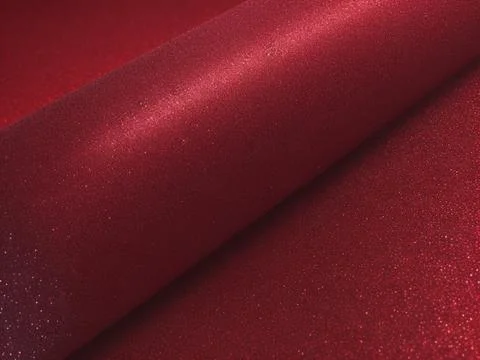 Blurred bokeh light on dark red  background. Stock Illustration