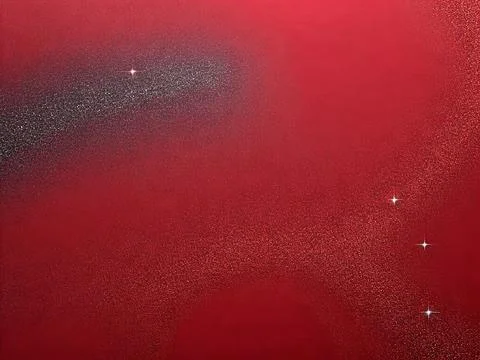 Blurred bokeh light on dark red  background. Stock Illustration