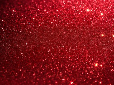 Blurred bokeh light on dark red  background. Stock Illustration