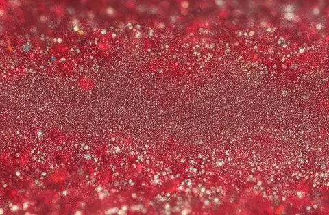 Blurred bokeh light on dark red  background. Stock Illustration
