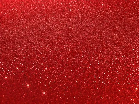 Blurred bokeh light on dark red  background. Stock Illustration