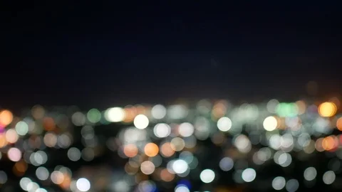 Blurred bokeh light defocused background and textured for holiday party and c Stock Footage 94294188
