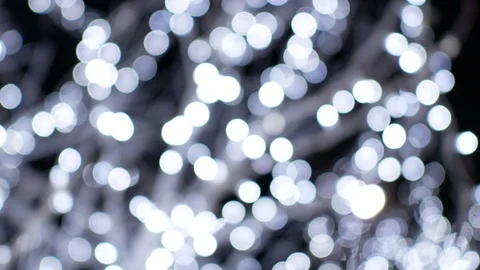 Blurred bokeh light defocused background and textured for holiday ney year pa Video stock 99646699
