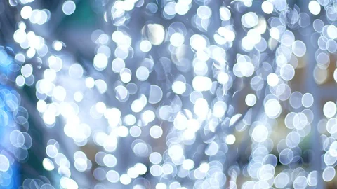 Blurred bokeh light defocused background and textured for holiday ney year pa Video stock 99647767