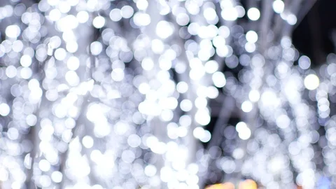 Blurred bokeh light defocused background and textured for holiday ney year pa Video stock 99649031