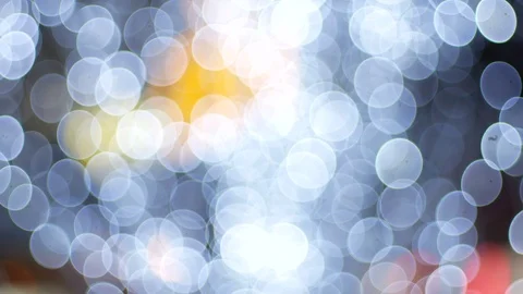 Blurred bokeh light defocused background and textured for holiday ney year pa Video stock 99649201