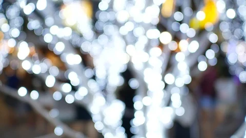 Blurred bokeh light defocused background and textured for holiday ney year pa Video stock 99650049