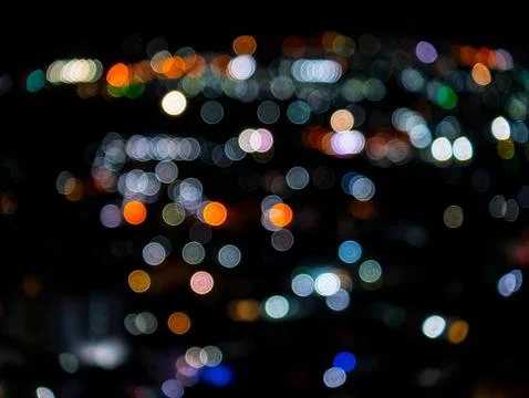 Blurred bokeh light defocused background and textured for Christmas , New Yea Stock Photos