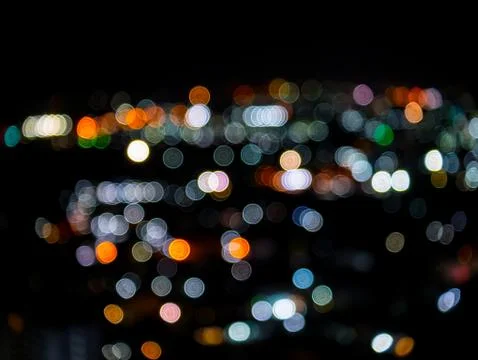 Blurred bokeh light defocused background and textured for Christmas , New Yea Stock Photos