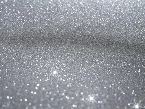 Blurred bokeh light on gray silver background. Stock Illustration