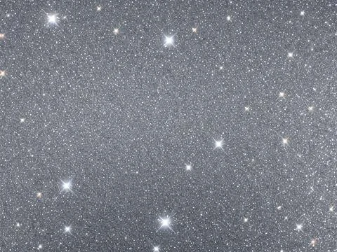 Blurred bokeh light on gray silver background. Illustrazione stock